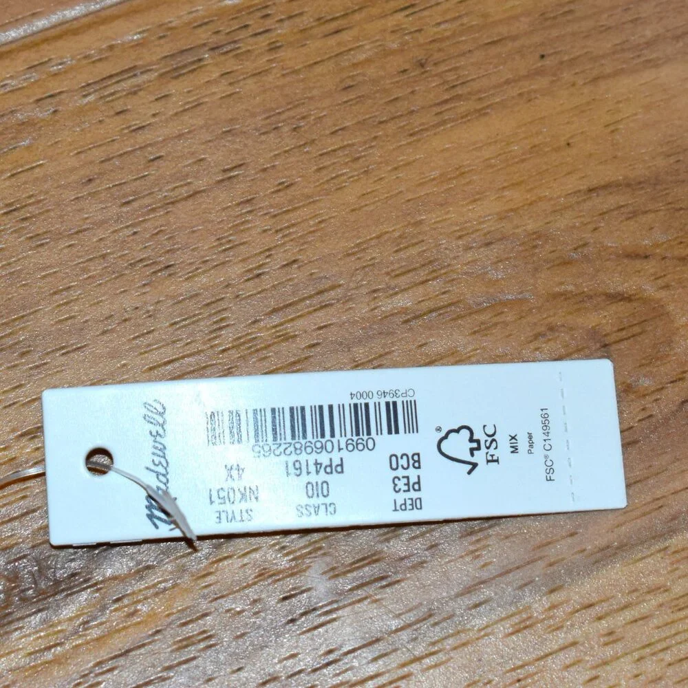 Black One-Piece Swimsuit with Ivory Abstract Print - Picture 5 of 7